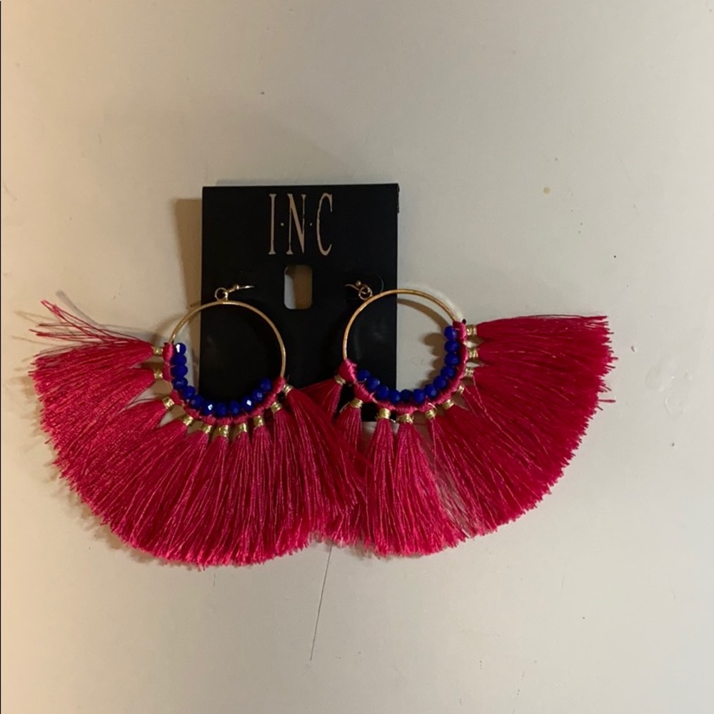 Brand new pink earrings